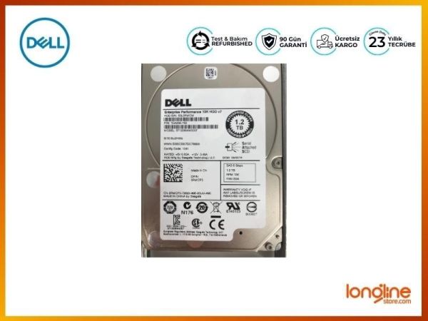  RMCP3 Dell 1.2-TB 6G 10K 2.5 SAS w/F830C - 3