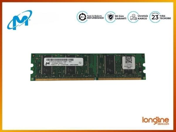 128mb DDR 400 CL3 PC3200U-30331-C1 Micron RAM Memory