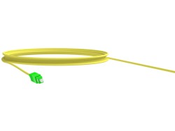 LONGLINE - 1m (3ft) LC APC Simplex OS2 Single Mode PVC (OFNR) 0.9mm Fiber Optic Pigtail (1)