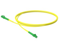 1m (3ft) LC UPC to LC UPC Simplex OM1 Multimode PVC (OFNR) 2.0mm Fiber Optic Patch Cable - Thumbnail