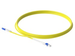 1m (3ft) Senko CS™ UPC to LC UPC Flat Clip Uniboot Duplex OS2 Single Mode PVC (OFNR) 2.0mm Fiber Optic Patch Cable, for 200/400G Network Connection - Thumbnail