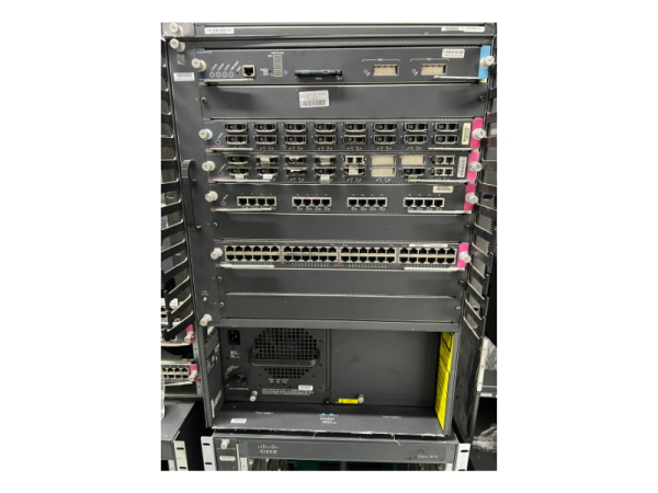 WS-C6509 WS-X6K-SUP-2GE WS-X6816GBİC WS-X6148-GE-TX - 1