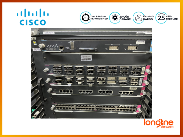 WS-C6509 WS-X6K-SUP-2GE WS-X6816GBİC WS-X6148-GE-TX - 3