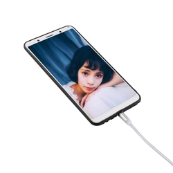 3 uçlu iOs Android Manyetik Mıknatıslı USB Hızlı Şarj Kablosu - 7
