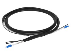 3m (10ft) LC UPC to LC UPC Simplex OS2 Single Mode 7.0mm LSZH FTTA Outdoor Fiber Patch Cable for Base Station - 1