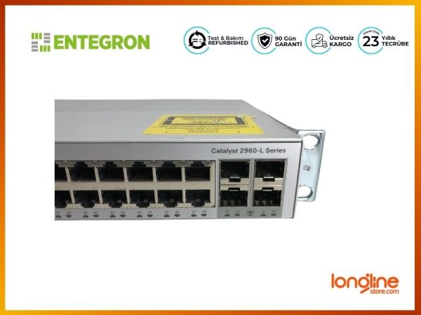 Entegron 4 Port Ethernet PoE Switch, 6 Port (4+2) - 4 PoE Ports + 2 Uplink METAL KASA SWITCH - 3
