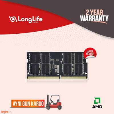 Longlife 4GB DDR3 1600 MHz 12800 BELLEK RAM AMD NOTEBOOKLAR İÇİN