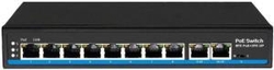 Entegron 8 Port 100M POE Switch +2 FE Uplink - ENTEGRON