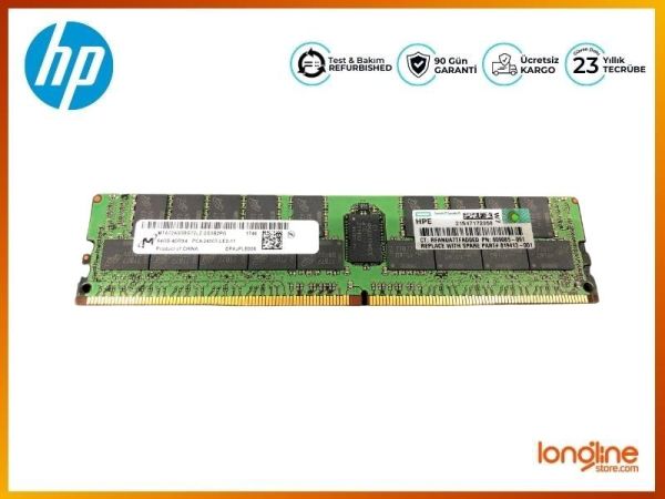 805358-B21 HP 64-GB (1 x 64GB) Quad Rank x4 DDR4-2400