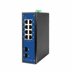 8*10/100/1000M RJ45 PORT+2*1000M RJ45 PORT Endüstriyel Poe Switch - ENTEGRON