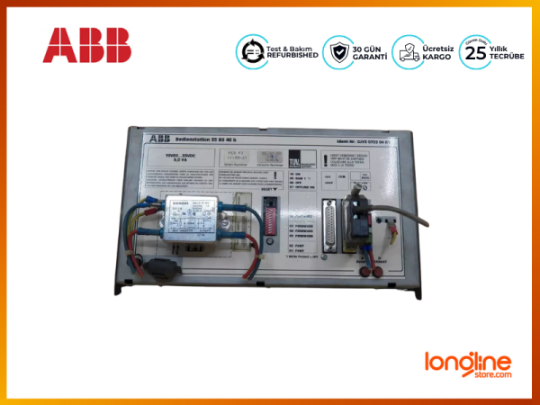 ABB Bedienstation 35 BS 40 b V114.5 Operator Station Panel GJV3 0753 04 R1 - 3