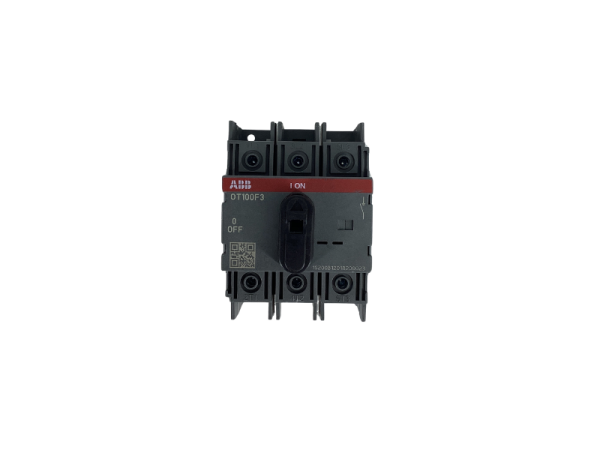 ABB OT100F3 Disconnect Switch 100A, 3 Poles, 600VAC, Din Rail - 1