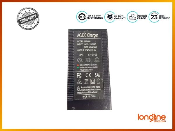 AC/DC Charger DC42V 2.0A HK-800 POWER ADAPTER - 2