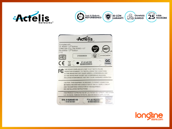 Actelis ML624 Ethernet Access Device, 501RG0046 - 5