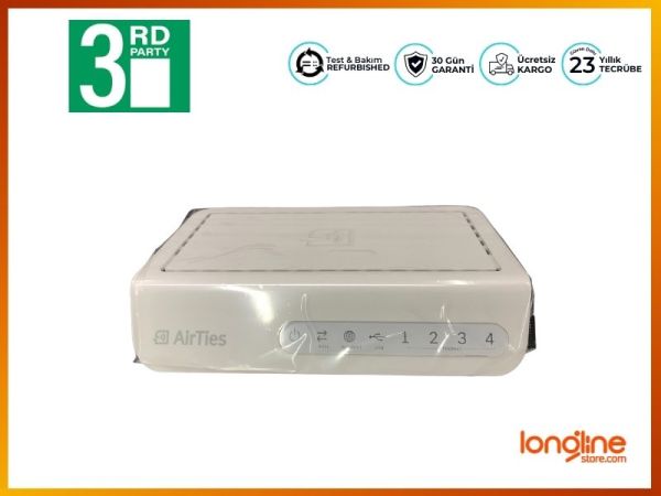 AIRTIES AIR 5050 ADSL2+ 4 PORT MODEM ROUTER - 1