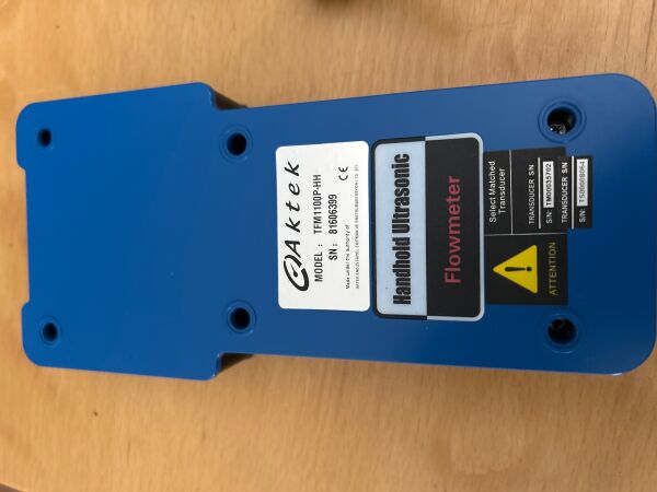AKTEK TFM1100P-HH Portatif Ultrasonik Debimetre - 3