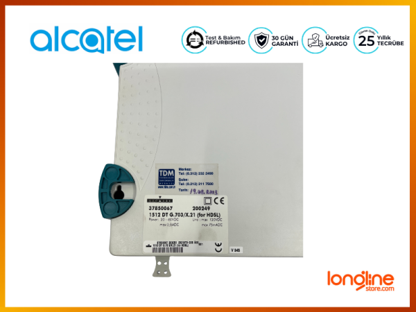 ALCATEL 37850067 1512 DT G.703 / X.21 (HDSL İçin) KART - 4