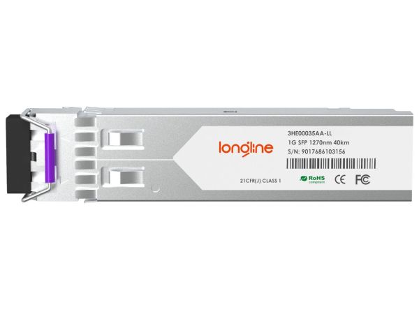 Alcatel-Lucent 3HE00035AA Compatible OC-3/STM-1 IR-1 SFP 1310nm 15km DOM LC SMF Transceiver Module