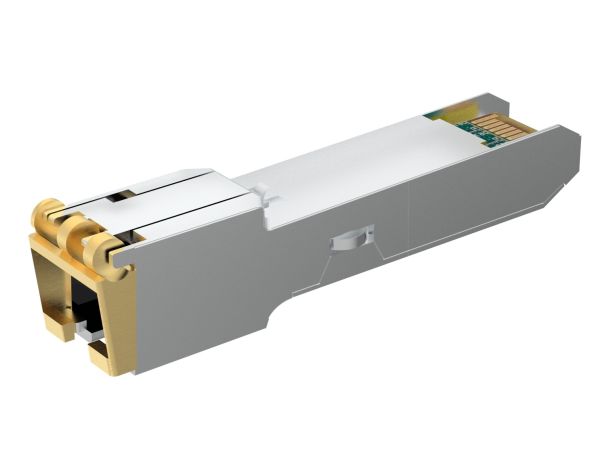 Alcatel-Lucent iSFP-GIG-T Compatible 10/100/1000BASE-T SFP SGMII Copper RJ-45 100m Transceiver Module