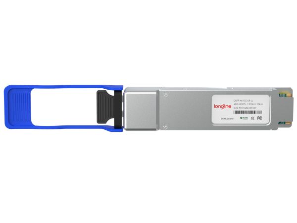 Alcatel-Lucent QSFP-4x10G-LR Compatible 4x10GBASE-LR QSFP+ 1310nm 10km DOM MTP/MPO-12 SMF Optical Transceiver Module