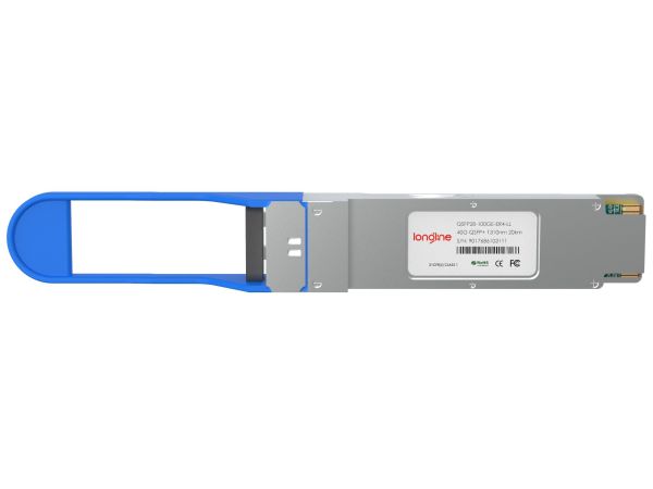 Alcatel-Lucent QSFP28-100GE-ER4 Compatible 100GBASE-ER4 QSFP28 1310nm 40km DOM Duplex LC SMF Optical Transceiver Module