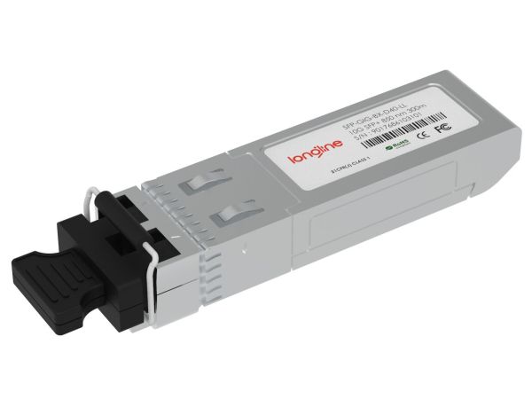 Alcatel-Lucent SFP-GIG-BX-D40 Compatible 1000BASE-BX-D BiDi SFP 1490nm-TX/1310nm-RX 40km DOM Simplex LC SMF Transceiver Module
