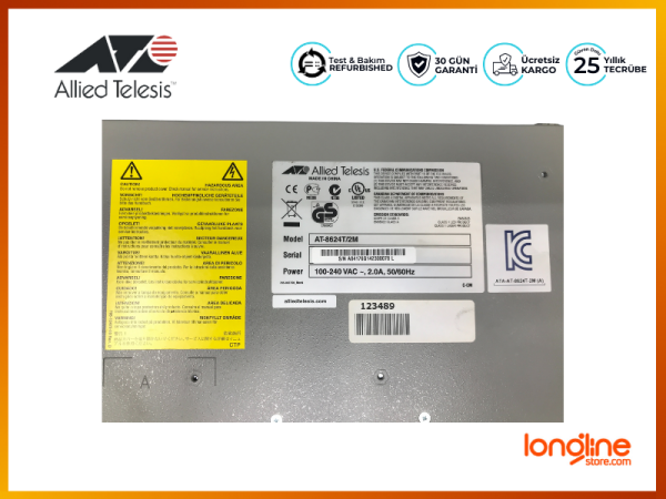 ALLIED TELESYN AT-8624T/2M L3 YÖNETİLEBİLİR 24 PORT 10/100 ETHERNET ANAHTARLAYICI (SWITCH) - 4