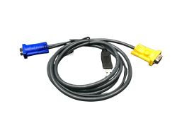 ATEN 2L-5202UP 1.8M VGA USB KVM KABLO 3 IN 1 SPHD - ATEN