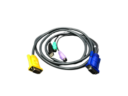 ATEN KVM KABLOSU 2L-5302UP - PS/2'DEN USB'YE AKILLI KVM KABLOSU 6FT - ATEN