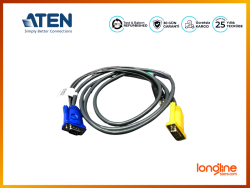 ATEN KVM KABLOSU 2L-5302UP - PS/2'DEN USB'YE AKILLI KVM KABLOSU 6FT - ATEN (1)