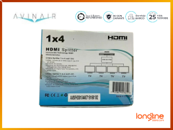 AVInAir AV-SF-HD104A Spitfire Pro 14 HDMI 1.3 Bölücü (Splitter) (Siyah) AV-SF-HD104A - AVInAir (1)