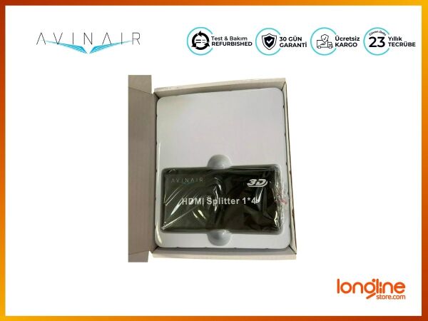 AVInAir AV-SF-HD104A Spitfire Pro 14 HDMI 1.3 Splitter (Black) AV-SF-HD104A - 3