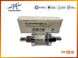 BENZINFILTER GLAS CHROM 5/16