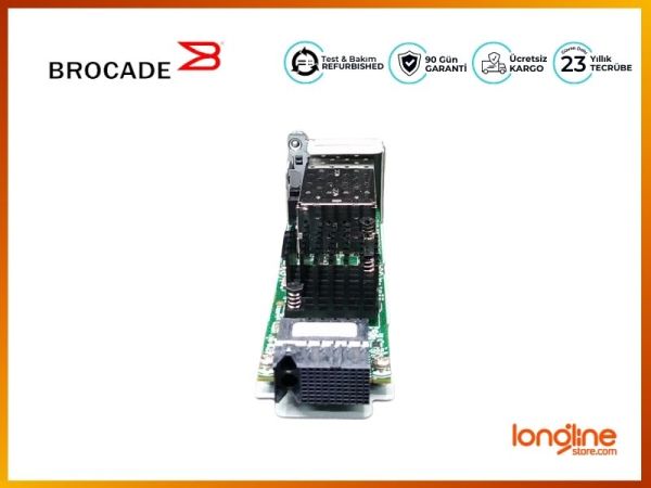 The ICX7400-4X10GF Brocade 4-Port 1/10 GBe SFP/SFP+ Module - 1