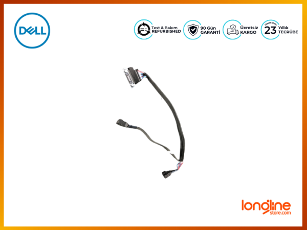 CABLE PERC DUAL MINI SAS HD CABLE FOR R630 2.5 SFF 8B - 12GB/S PERC BOARD TO ( 2 ) TWO SFF-8643 RIGHT ANGLE - BP SAS A 22 INCH / BP SAS B 16 INCH 0K43RY K43RY - 1