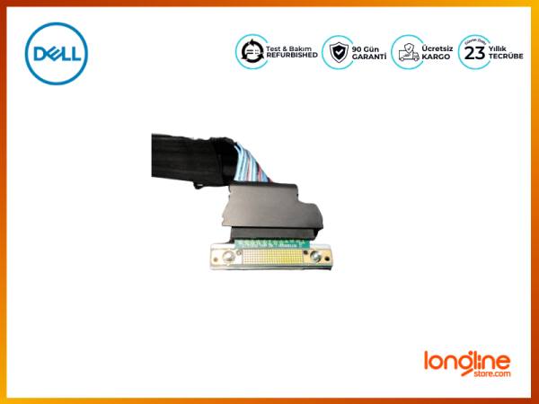 CABLE PERC DUAL MINI SAS HD CABLE FOR R630 2.5 SFF 8B - 12GB/S PERC BOARD TO ( 2 ) TWO SFF-8643 RIGHT ANGLE - BP SAS A 22 INCH / BP SAS B 16 INCH 0K43RY K43RY - 3