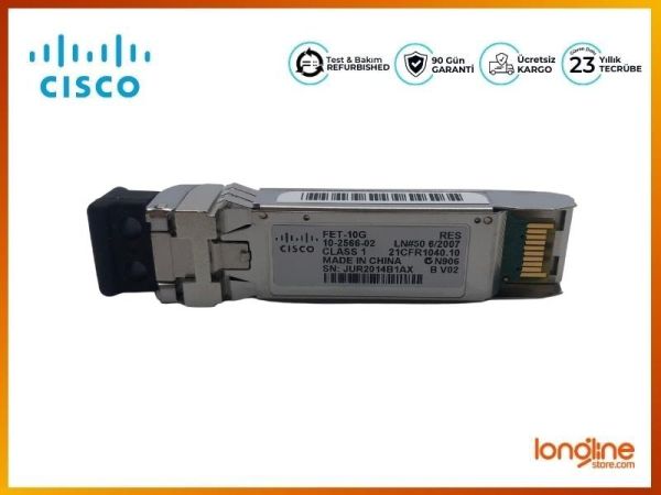 Cisco 10G SFP FET-10G Fabric Extender Transceiver 10-2566-02