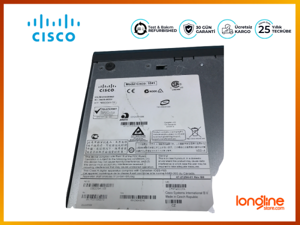 Cisco 1841 CISCO1841 Entegre Servisler Yönlendiricisi - 3