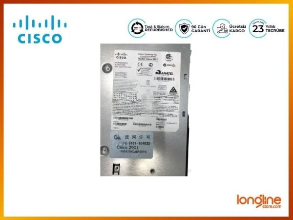 Cisco 2901 Integrated Services Router Cisco2901 CISCO2901/K9