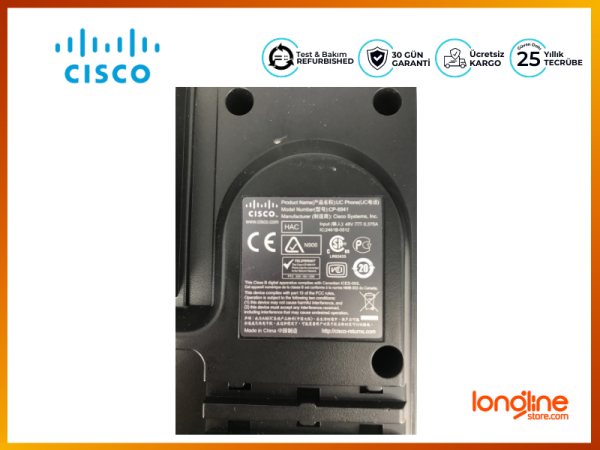Cisco 6900 IP Telefon CP-6941-C-K9 Cisco UC Telefon 6941 - 3
