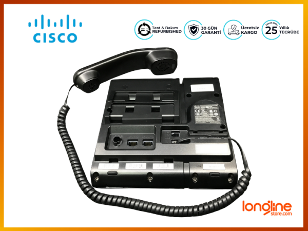 CISCO 6921 CP-6921-C-K9 Kablolu IP Telefonu - 3