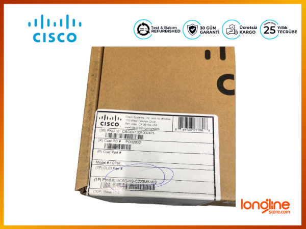 Cisco 74-115410-01 Soğutucu Montajı UCSC-C220-M5 için - 4