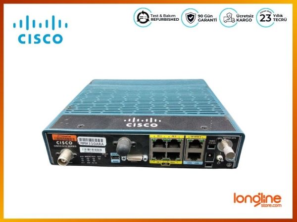 Cisco 819 1-Port 10/100 Wired Router (C819G-4G-A-K9) - 1