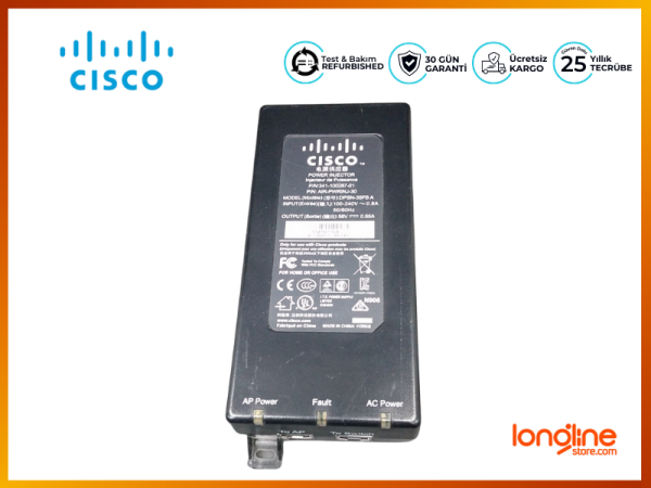 CISCO AIR-PWRINJ-30 POWER INJECTOR - 30W, NON-RUGGED-SPARE-341-1 - 3