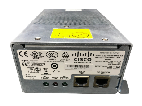 CISCO AIR-PWRINJ1500-2 AIRONET POE GÜÇ ENJEKTÖRÜ 341-0257-01 - 1