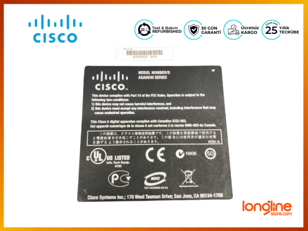 Cisco ASA5520 Adaptif Güvenlik Cihazı ASA5520-K8 - 3