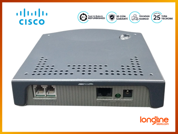 CISCO ATA 186 I1 1 Portlu Kullanıcı Adaptörü (ATA186-I1-1PCH-1A) - 4