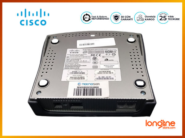 CISCO ATA 186 I1 1 Portlu Kullanıcı Adaptörü (ATA186-I1-1PCH-1A) - 5