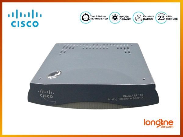 CISCO ATA 186 I1 W/ 1 PORT USER ATA186-I1-1PCH-1A - 2