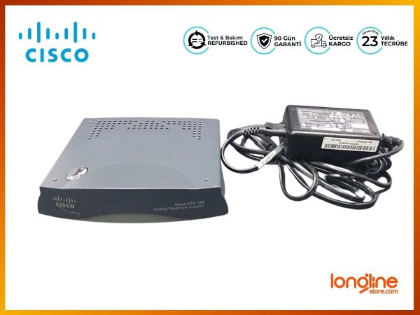 CISCO ATA 186 I1 W/ 1 PORT USER ATA186-I1-1PCH-1A